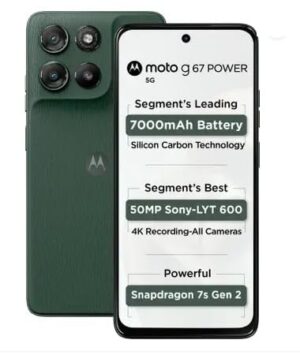 motorola g67 power 5g (pantone cilantro)