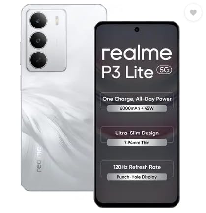 realme p3 lite 5g (lily white)
