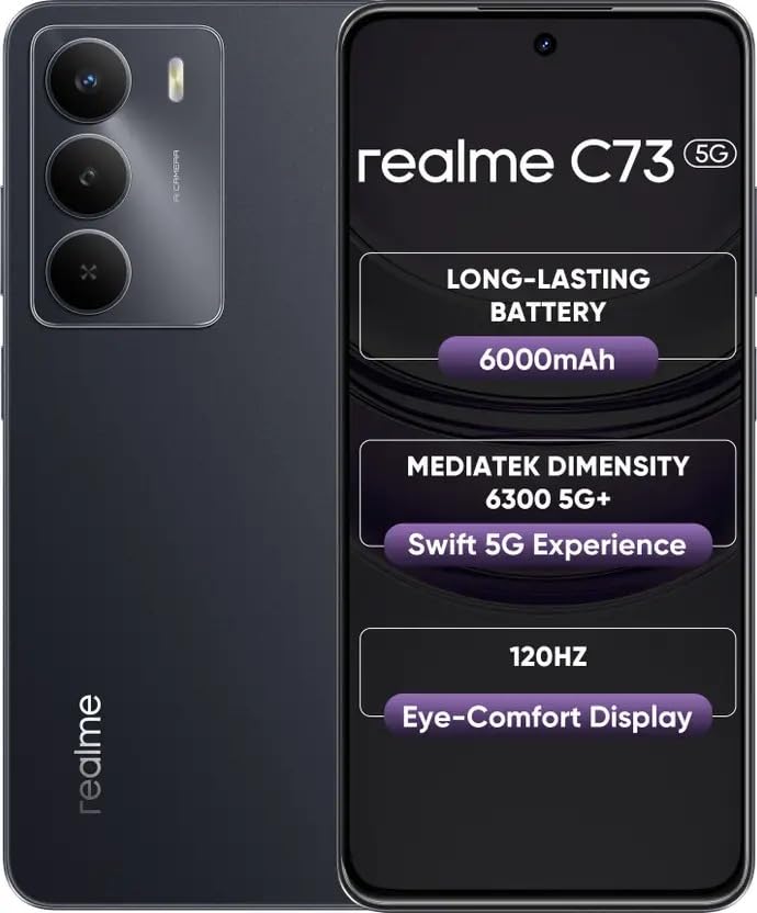 realme c73 5g (onyx black)