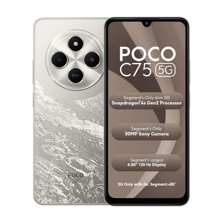 poco c75 5g (silver stardust)