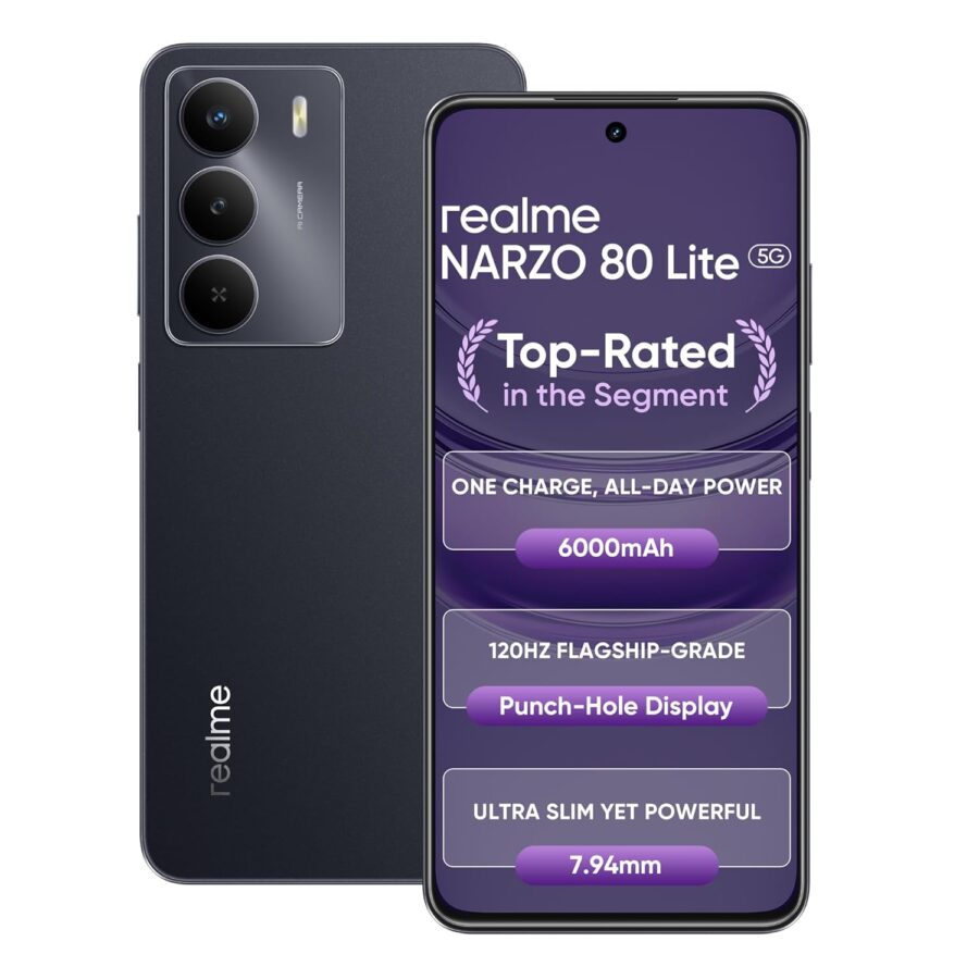 realme narzo 80 lite 5g (onyx black)