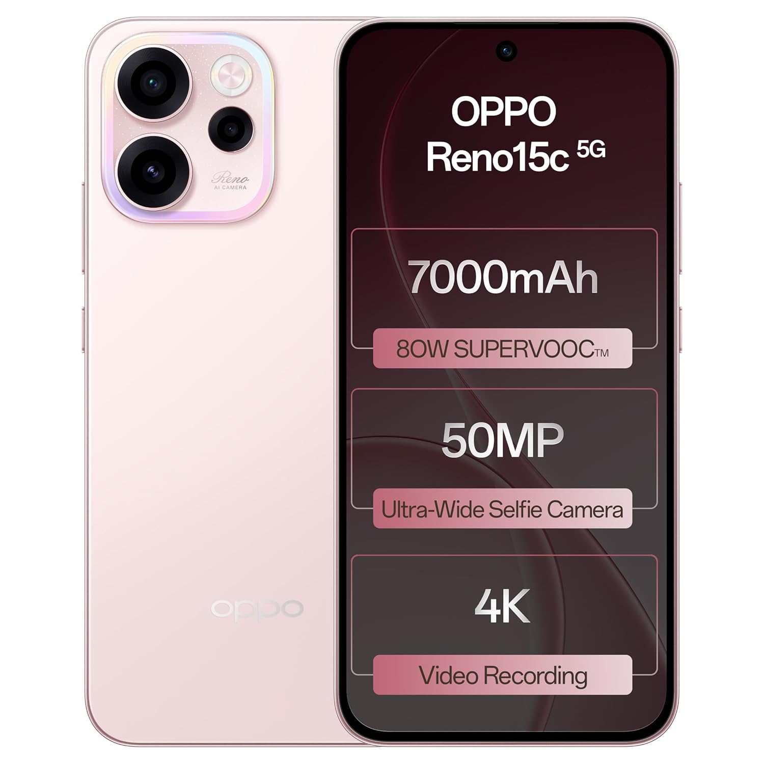 oppo reno15c 5g (afterglow pink)