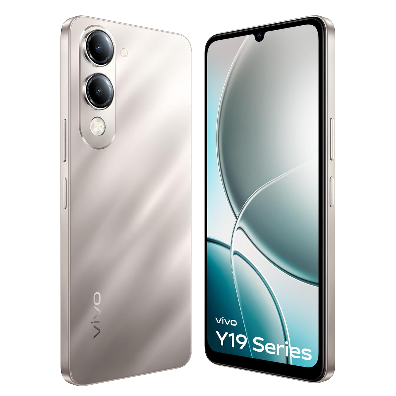 vivo y19s 5g (titanium silver)