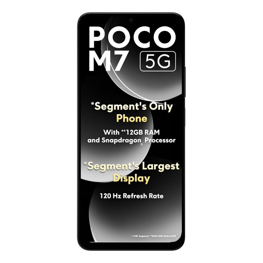 poco m7 5g (satin black)